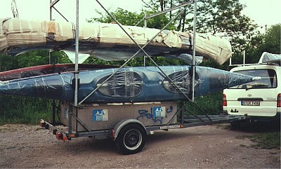 Lieferung des Pacific durch Kanusport-ERKNER (Mai 1999)